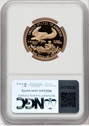 2000-W $25 Half-Ounce Gold Eagle NGC PF70