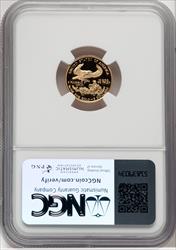 2003-W Gold American Eagle 4-Coin Set NGC PF70 Harrigal Signed