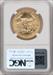 2012-W $50 One Ounce Gold Eagle Brown Label NGC MS70