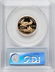 2000-W $10 Quarter-Ounce Gold Eagle Blue Gradient PCGS PR70 (767230044)