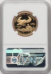 1996-W $25 Half-Ounce Gold Eagle NGC PF70 Mercanti