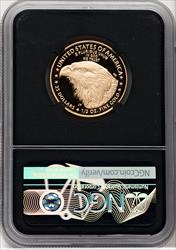 2022-W G$25 Half Ounce Gold Eagle FDI NGC PF70 David Ryder Signed