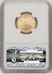 2008-W $10 Gold Eagle NGC MS70 (Top 50 Label)