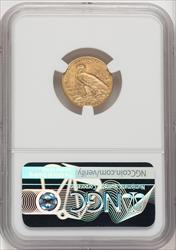 1913 $2.50 Indian Quarter Eagle NGC MS62 (766858054)