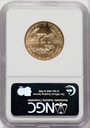 2007 $25 Half-Ounce Gold Eagle NGC MS70 (767769007)