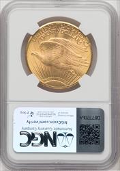 1927 $20 Saint-Gaudens Double Eagle NGC MS67 (506214001)