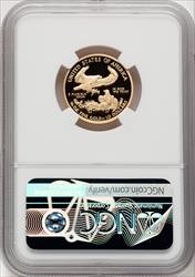 2015-W $10 Gold Eagle NGC PF70 Reagan Label