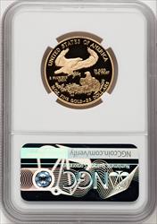 2007-W $25 Gold Eagle NGC PF70 Reagan Label