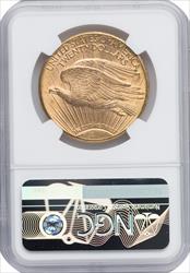 1911-D $20 Saint-Gaudens Double Eagle NGC MS62 (171302297)