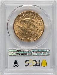 1911-S $20 Saint-Gaudens Double Eagle PCGS MS62 (171316524)