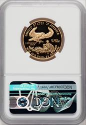 1996-W $25 Half-Ounce Gold Eagle NGC PF70 Ed Moy