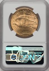 1909-S $20 Saint-Gaudens Double Eagle NGC MS62 (173860640)