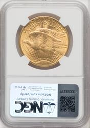 1920 $20 Saint-Gaudens Double Eagle NGC MS62 (173972014)