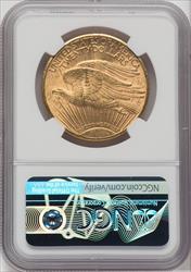 1909-S $20 Saint-Gaudens Double Eagle NGC MS62 (571627237)