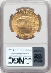 1914-S $20 Saint-Gaudens Double Eagle NGC MS62 (571806054)