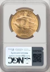 1920 $20 Saint-Gaudens Double Eagle NGC MS62 (571932100)