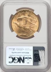 1920 $20 Saint-Gaudens Double Eagle NGC MS62 (173999042)