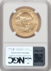 2020-W 1 oz Burnished Gold Eagle NGC MS70