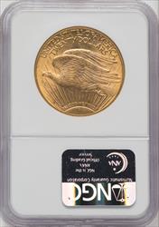 1914-D $20 Saint-Gaudens Double Eagle NGC MS62 (756394007)