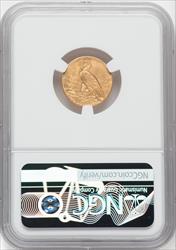 1925-D $2.50 Green Label Indian Quarter Eagle NGC MS65 (758108003)