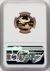 1995-W $10 Quarter-Ounce Gold Eagle NGC PF70 Mercanti