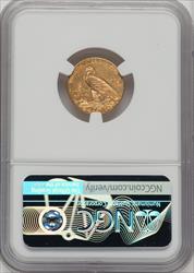 1913 $2.50 Indian Quarter Eagle NGC MS62 (763090061)