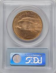 1908-D $20 NO MOTTO Saint-Gaudens Double Eagle PCGS MS65 (763958023)