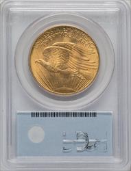 1908 NM $20 Wells Fargo Saint-Gaudens Double Eagle PCGS MS66 (763984035)