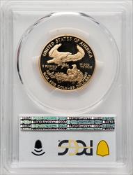 1993-P $25 Half-Ounce Gold Eagle Blue Gradient PCGS PR70 (770089001)