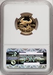 1991-P $10 Quarter-Ounce Gold Eagle NGC PF70 (770089006)