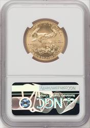 2016 $25 Gold Eagle NGC MS70 Mercanti