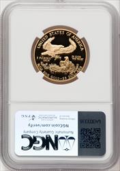 1991-P $25 Half-Ounce Gold Eagle NGC PF70 Ultra Cameo