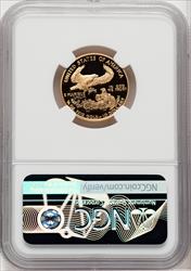 1998-W $10 Quarter-Ounce Gold Eagle Mike Castle NGC PF70