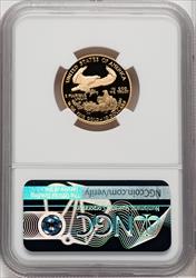 2007-W $10 Quarter-Ounce Gold Eagle NGC PF70