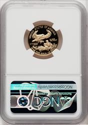 2018-W G$10 Quarter Ounce Gold Eagle NGC PF70 (768397028)