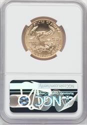 1998 $25 Half-Ounce Gold Eagle Mike Castle NGC MS70 (757140059)