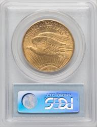 1908-S $20 Saint-Gaudens Double Eagle PCGS AU58 (770582057)