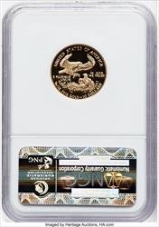 1989-P $10 Quarter-Ounce Gold Eagle NGC PF70 (770569039)