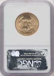 2005 $25 Half-Ounce Gold Eagle NGC MS70 (770569079)