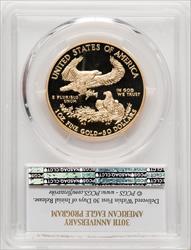 2016-W $50 One-Ounce Gold Eagle 30th Anniversary First Strike PCGS PR70 (770639005)