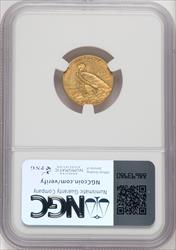 1908 $2.50 Indian Quarter Eagle NGC MS62 (770522029)