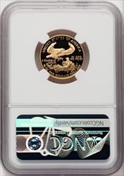 1991-P $10 Quarter-Ounce Gold Eagle NGC PF70 Don Everhart