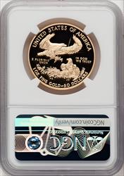 2021-W $50 One Ounce Gold Eagle Type One NGC PF70 Don Everhart