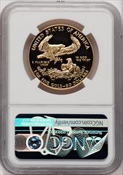 1987-W $50 One-Ounce Gold Eagle NGC PF70 Don Everhart