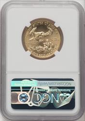 2018 $25 Half-Ounce Gold Eagle NGC MS70 Don Everhart