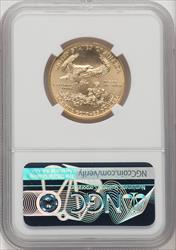 2020 $25 Half-Ounce Gold Eagle First Strike ER Miles Standish NGC MS70