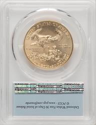 2017 $50 One-Ounce Gold Eagle First Strike FS Flag PCGS MS70