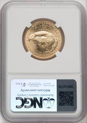 2023 Gold Eagle 1/2 oz ER Blue NGC MS70