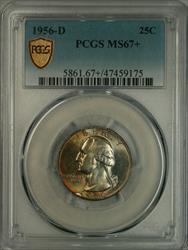 1956-D Washington Quarter MS67+ PCGS