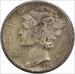 1924-S Mercury Silver Dime EF Uncertified